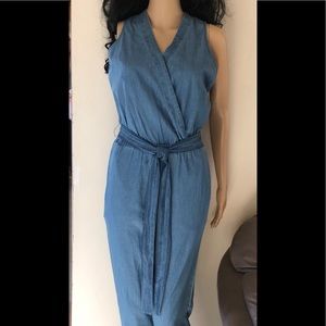 Mia Chica Denim Jumpsuit XS NWOT